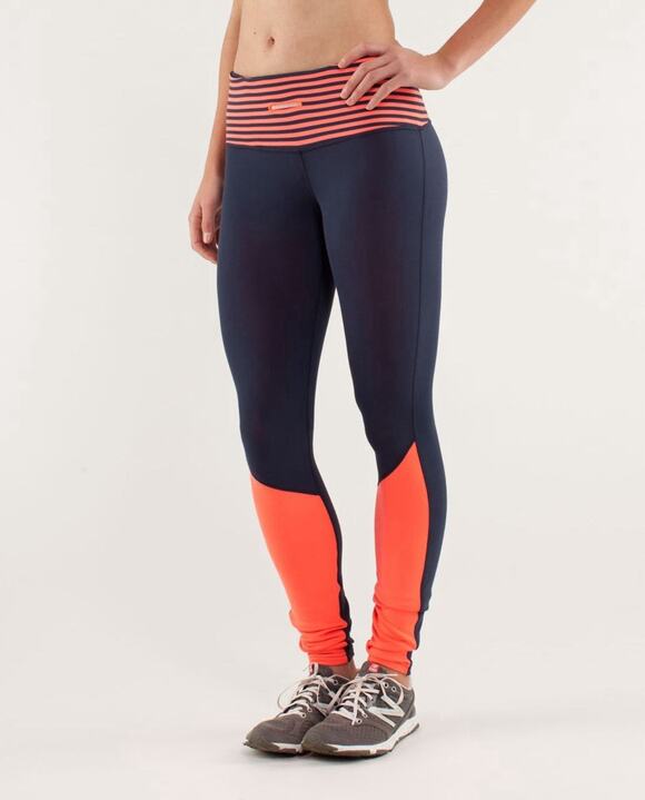 Lululemon Pants - Lululemon Run Runder Under PantInkwell Leggings Yoga Pants Size 8